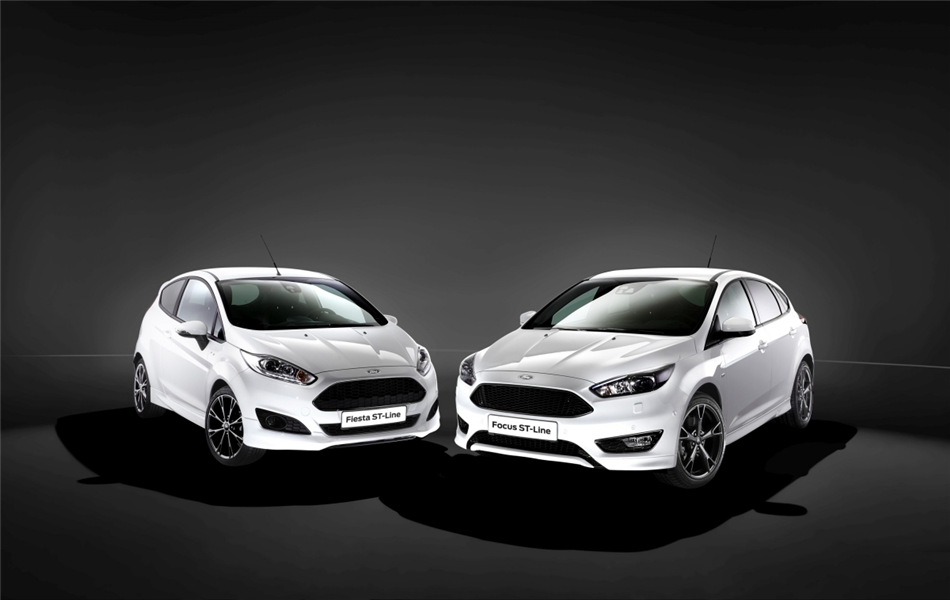Fordy Fiesta i Focus w nowej wersji ST Line